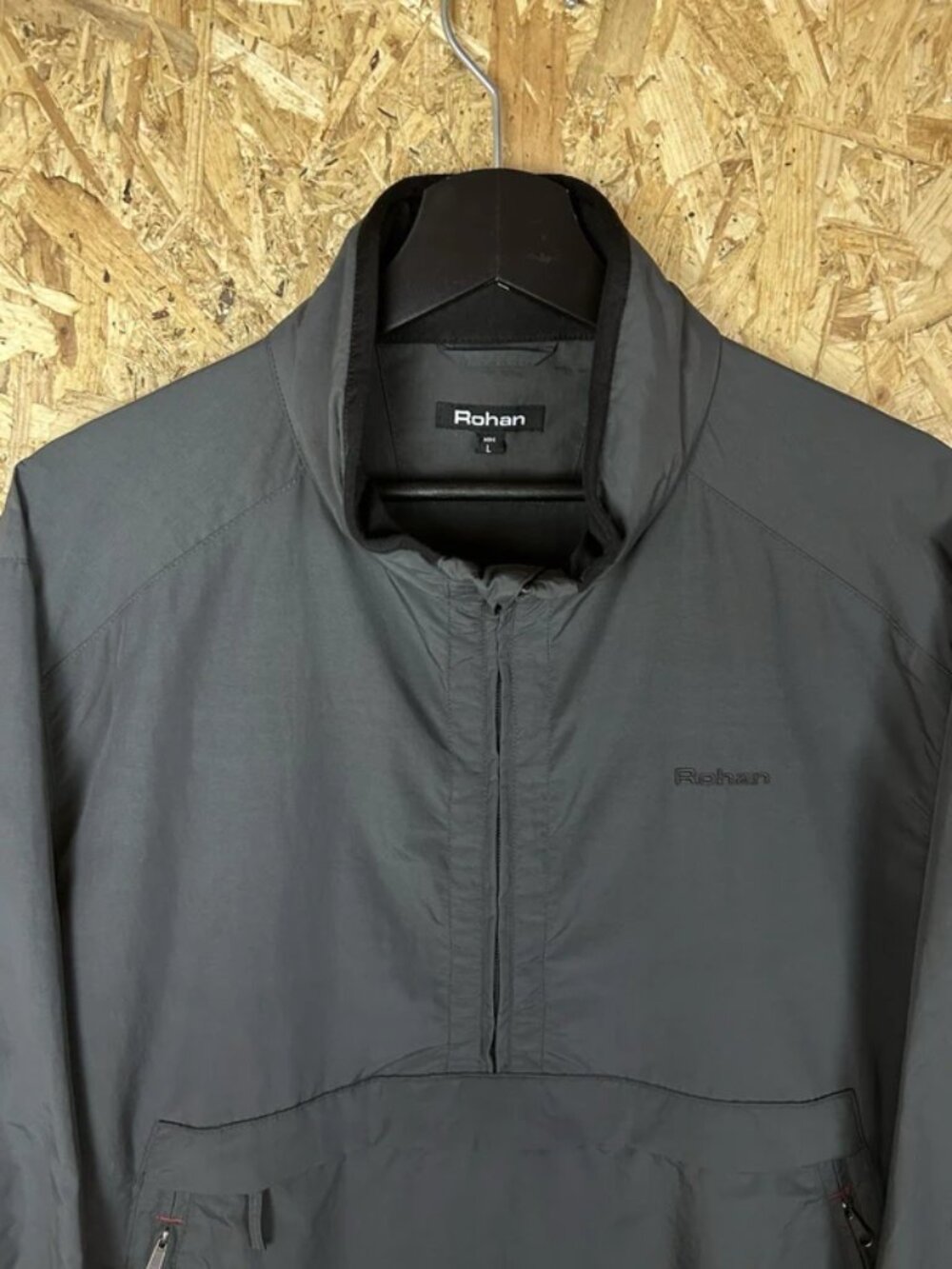 Rohan Goa Top Smock Windbreaker Jacket Grey Large - Picture 3 of 5